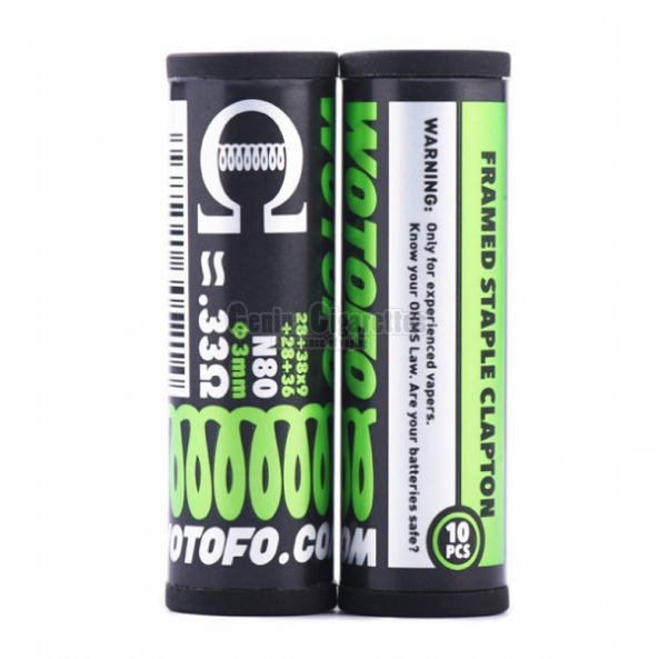 Wotofo Frame Staple Clapton N80 0.33ohm